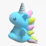 Crunchy Unicorn Squishy Toy Wholesale 12 Pack Display - SDMAX Toys Wholesaler