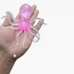 Glitter Octopus Squishy Toy wholesale stretchy sensory stress relief toy by SDMAX Toys Wholesaler