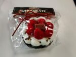 Creamy Soft Cake Squishy Toy four-piece pack featuring assorted colourful cake designs with cream-style toppings, strawberry decorations and chocolate details, sold wholesale by SDMAX Toys Wholesaler.