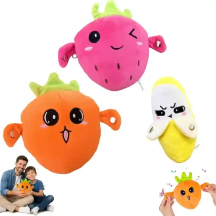 Interactive Music Plush Toy wholesale touch sensor fruit recording mimic toy by SDMAX Toys Wholesaler