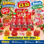 Jumbo Christmas Squishy Malt Sugar Toy wholesale glitter sensory stress relief toy by SDMAX Toys Wholesaler