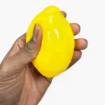Lemon Squeez Squishy Toy in yellow and green, 7 x 6cm, wholesale box of 12 – SDMAX Toys Wholesaler