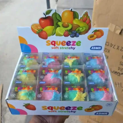Pineapple Squzee ASMR Toy wholesale crunchy stretchy sensory toy by SDMAX Toys Wholesaler