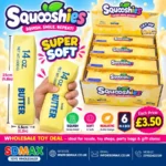 Squooshies Super Soft Butter Squishy Toy wholesale 25cm stress relief sensory toy from SDMAX Toys Wholesaler
