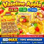 Vaseline Apple Squishy Toy Wholesale 9 Pack Display Box - SDMAX Toys Wholesaler